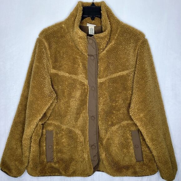 L.L. Bean Women's Sherpa Fleece Jacket Size 3X Plus - Picture 1 of 8